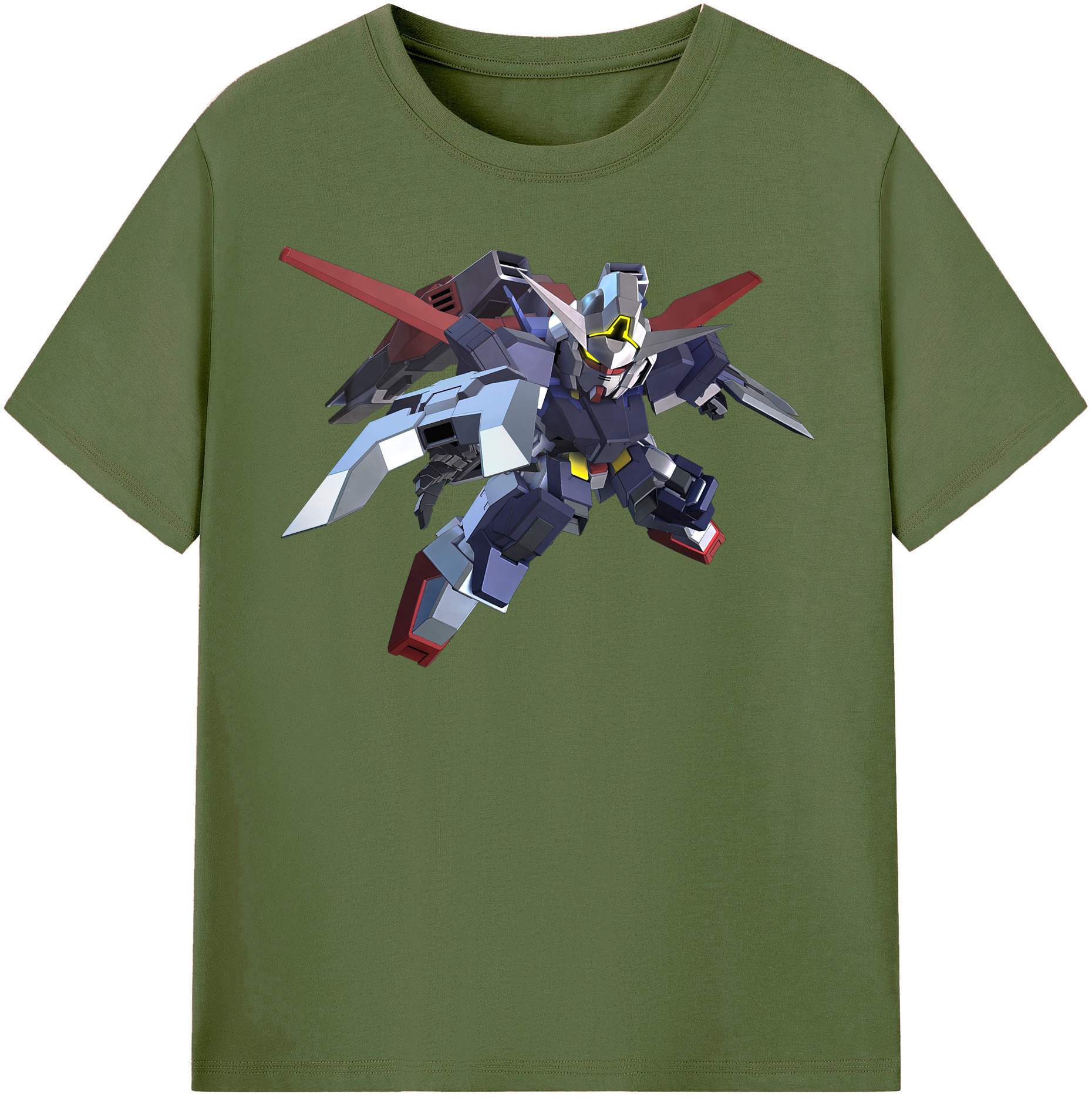 （画像用） 機動戦士ガンダム Mobile Suit Gundam 綿100％半袖Tシャツ（フロントプリント）